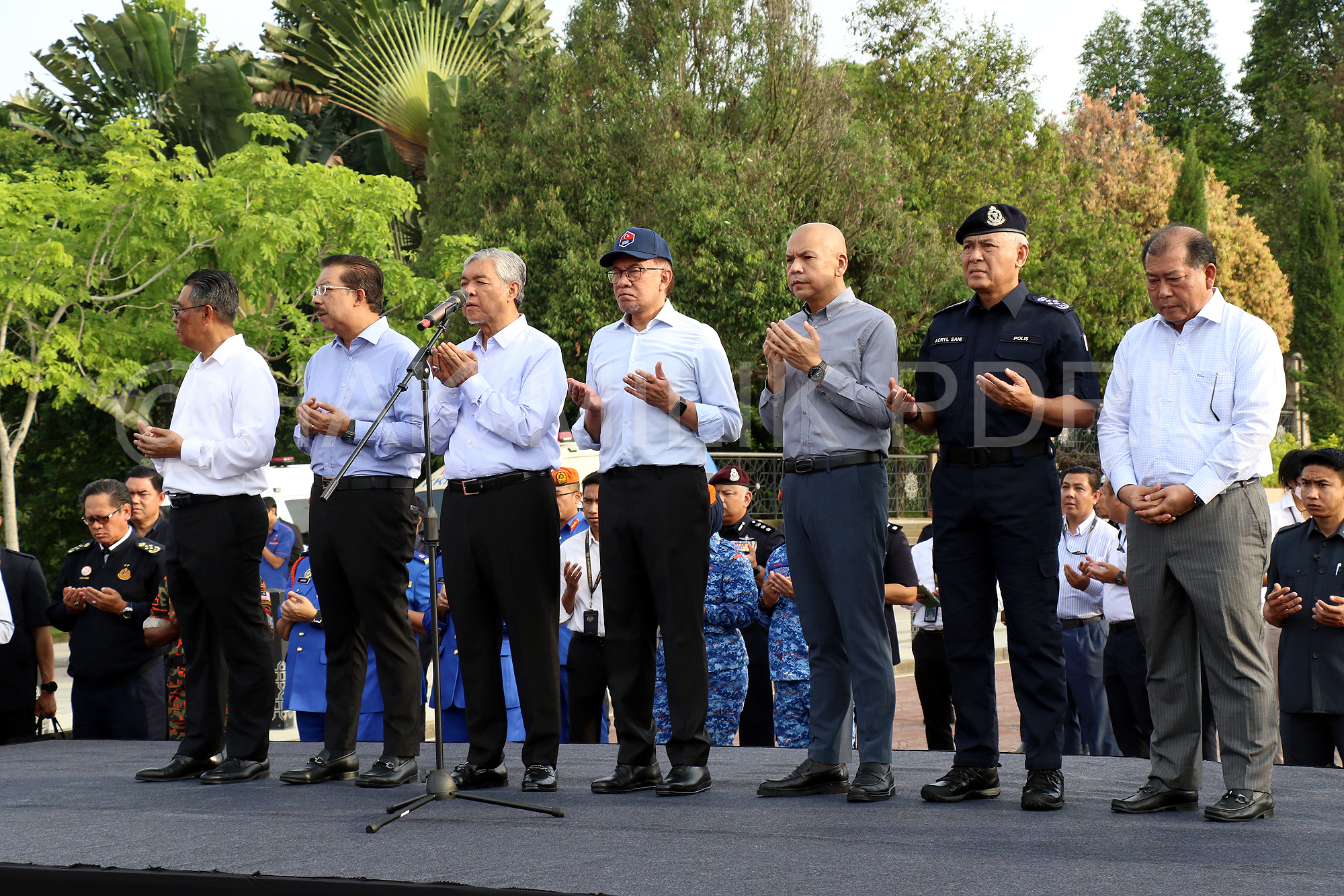 0S5A6330 Kpn Hadir Flag Off Pasukan Sukarelawan Penjawat Awam Pasca Banjir Ke Johor