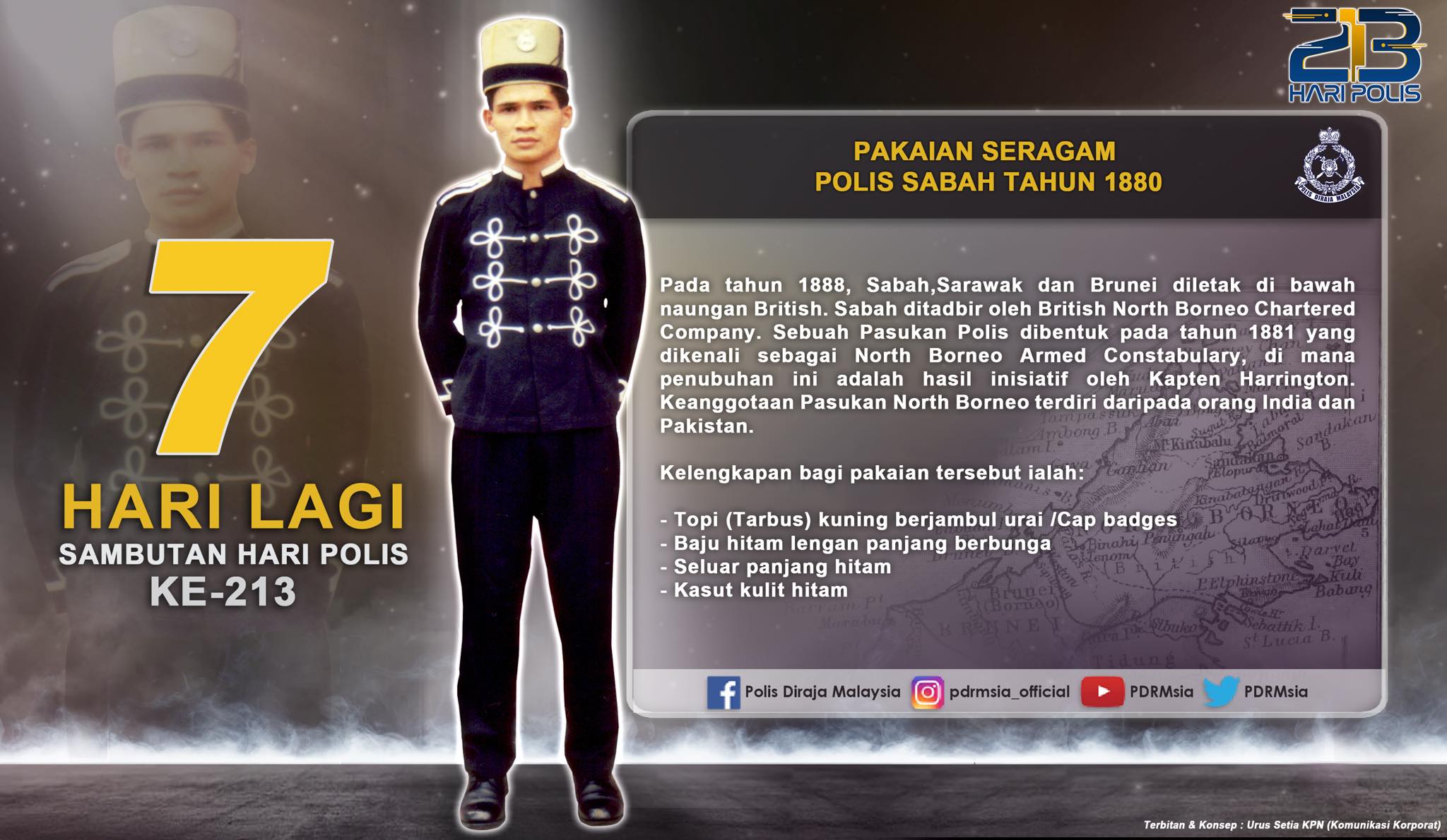 3 Hari Polis Ke 213 Tujuh Hari Lagi