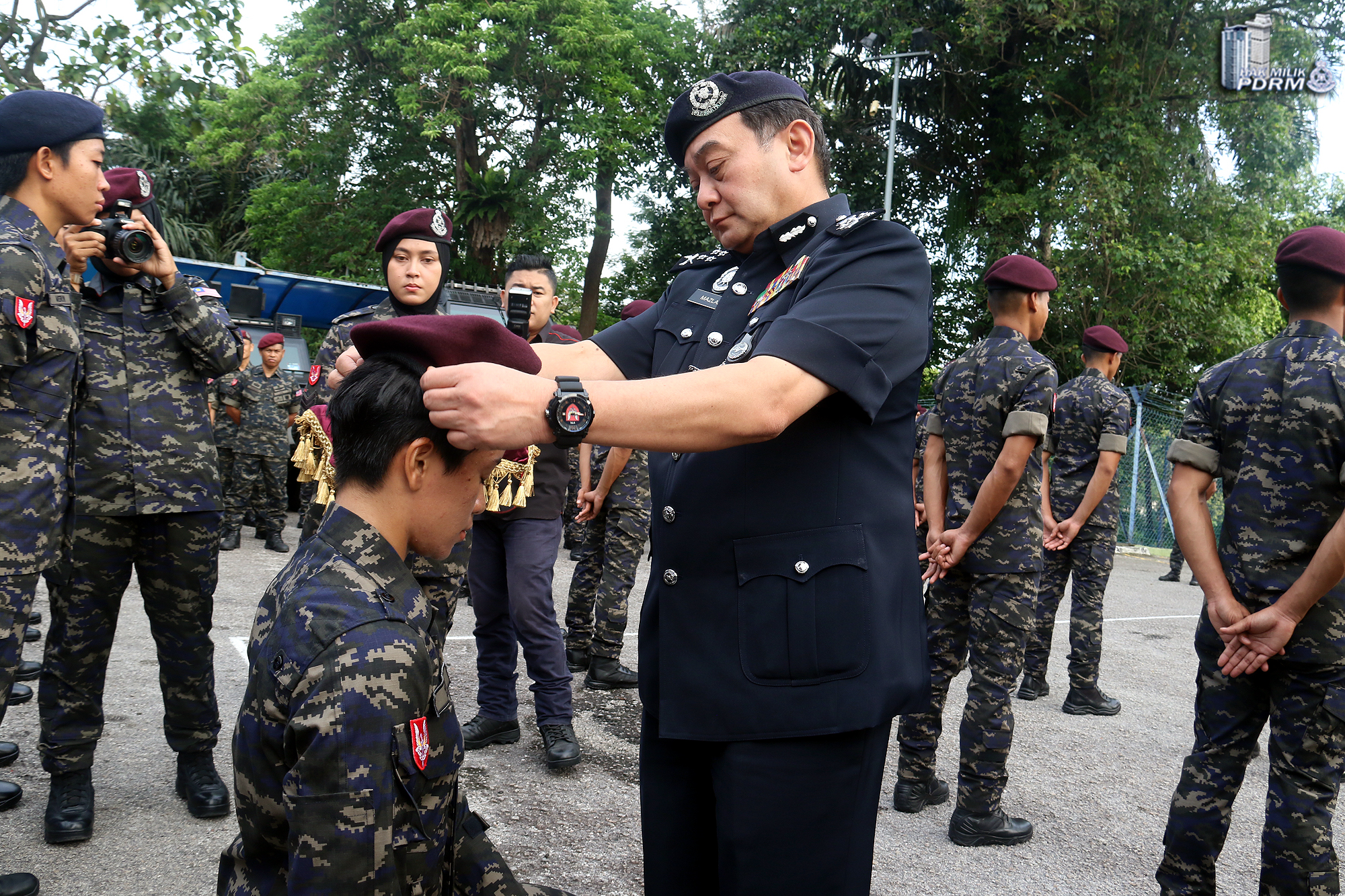 Sekitar Majlis Pemakaian Beret Tamat Kursus Asas UTK Siri 2/2019 pada hari ini. 33
