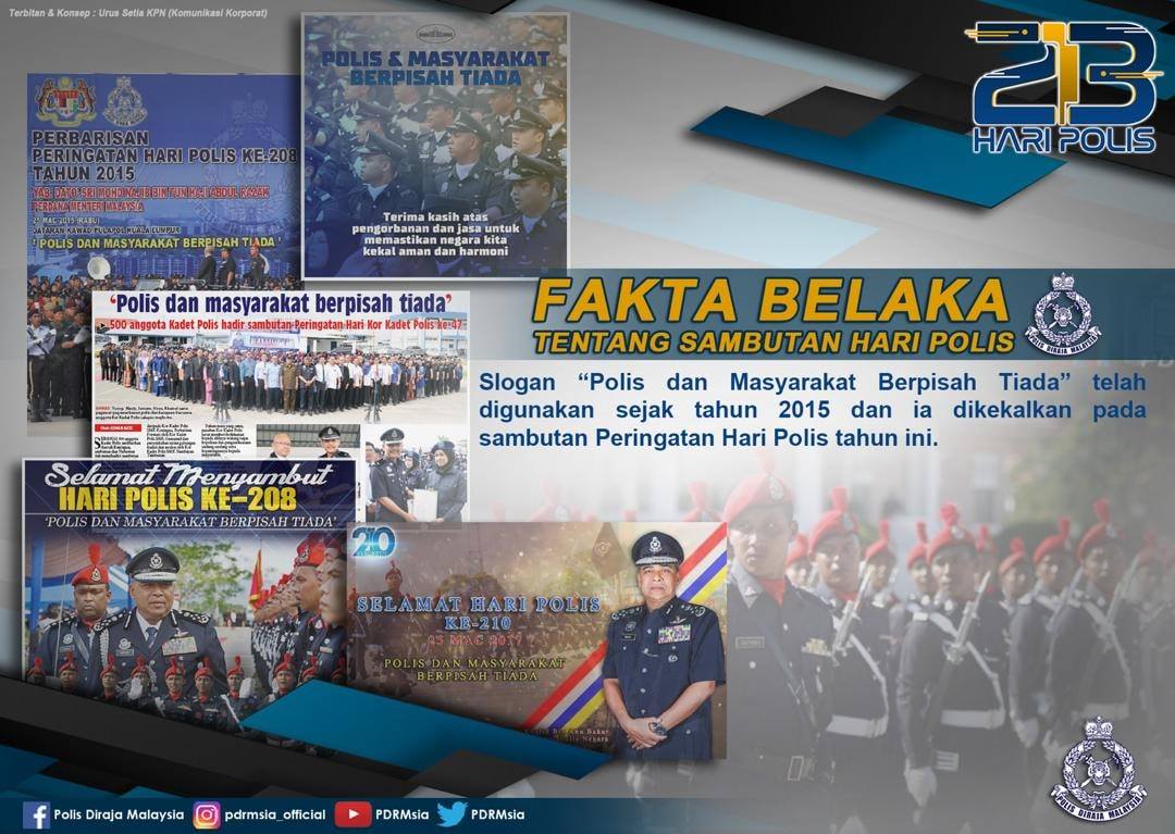 Fakta Belaka Tentang Sambutan Hari Polis 1