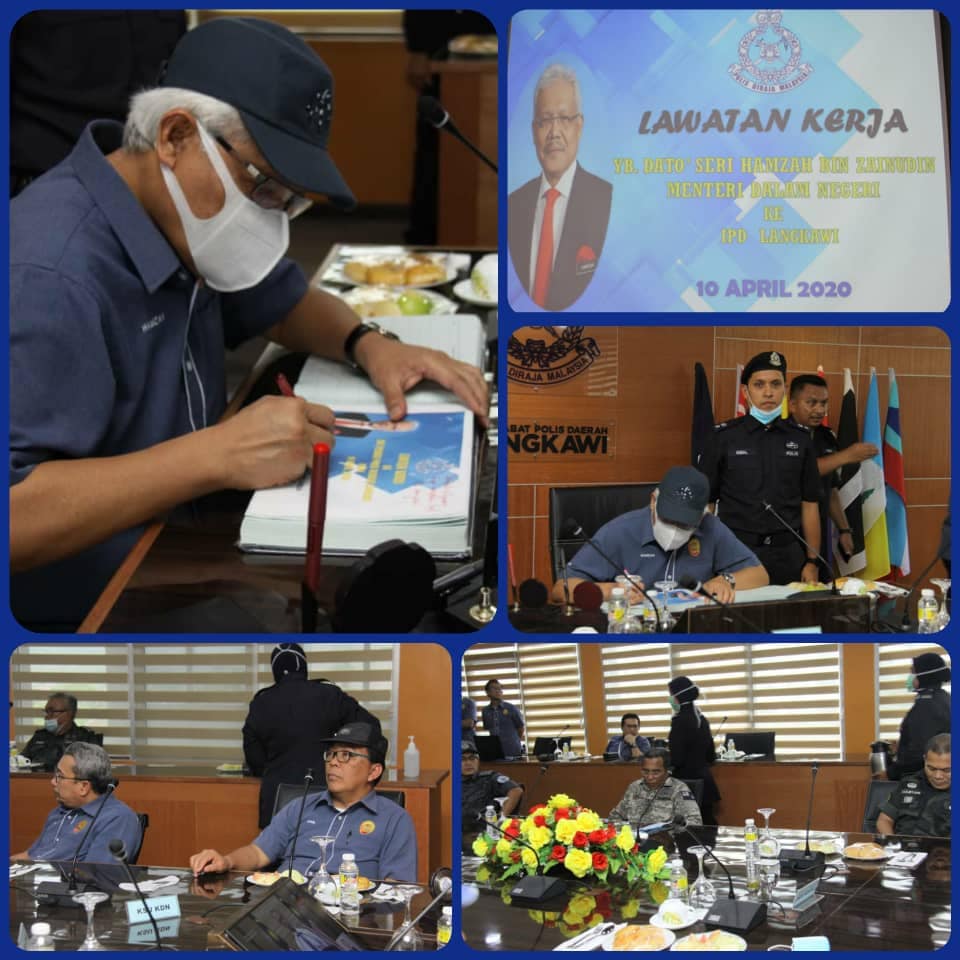 2 Covid 19 Posting Pilihan Menteri Kdn Adakan Lawatan Kerja Ke Ipd Langkawi