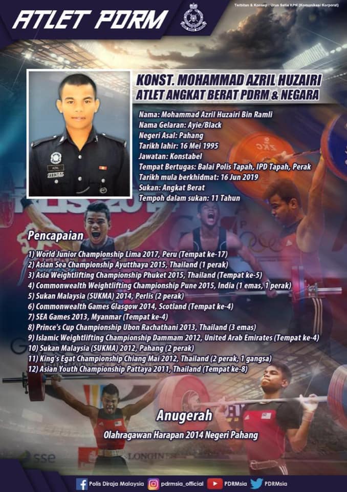 14 KENALI ATLET PDRM