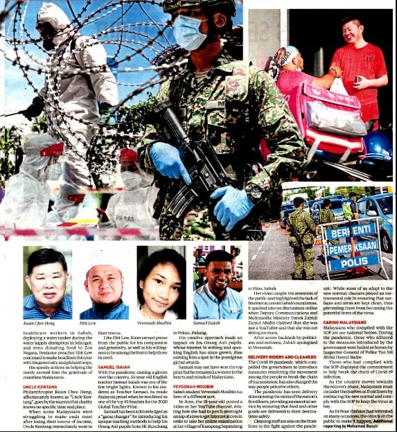 Covid 19 Keratan Akhbar Pilihan Battling The Pandemic A Salute To Our Frontline Heroes