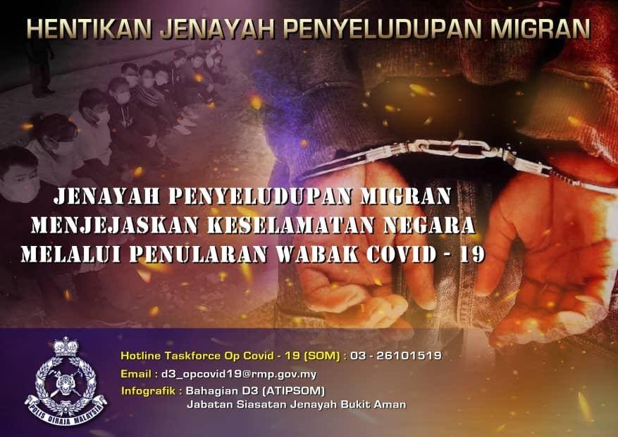 2 Covid 19 Hentikan Jenayah Penyeludupan Migran