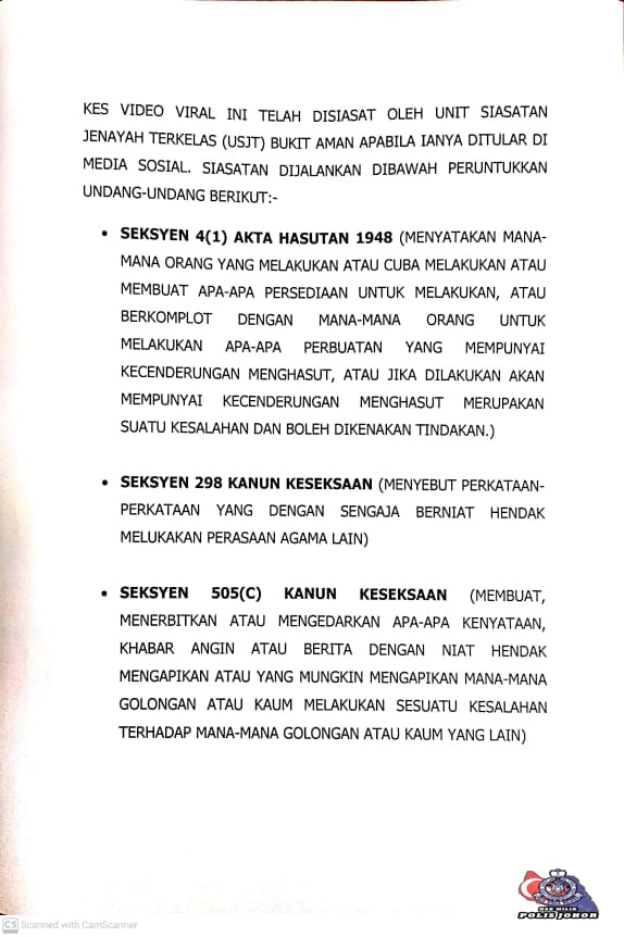 2 KENYATAAN MEDIA KETUA POLIS JOHOR
