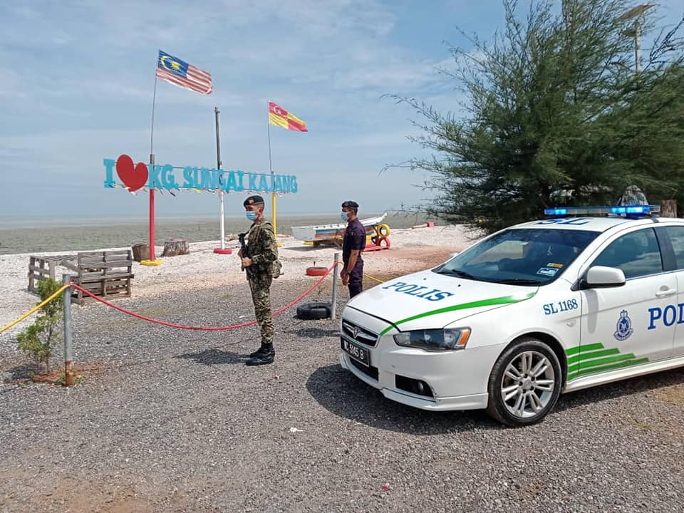 Pkpp Covid 19 Op Benteng Posting Pilihan Op Benteng Polis Bersama Tentera Ronda Kekang Kemasukan Pati Di Kuala Selangor