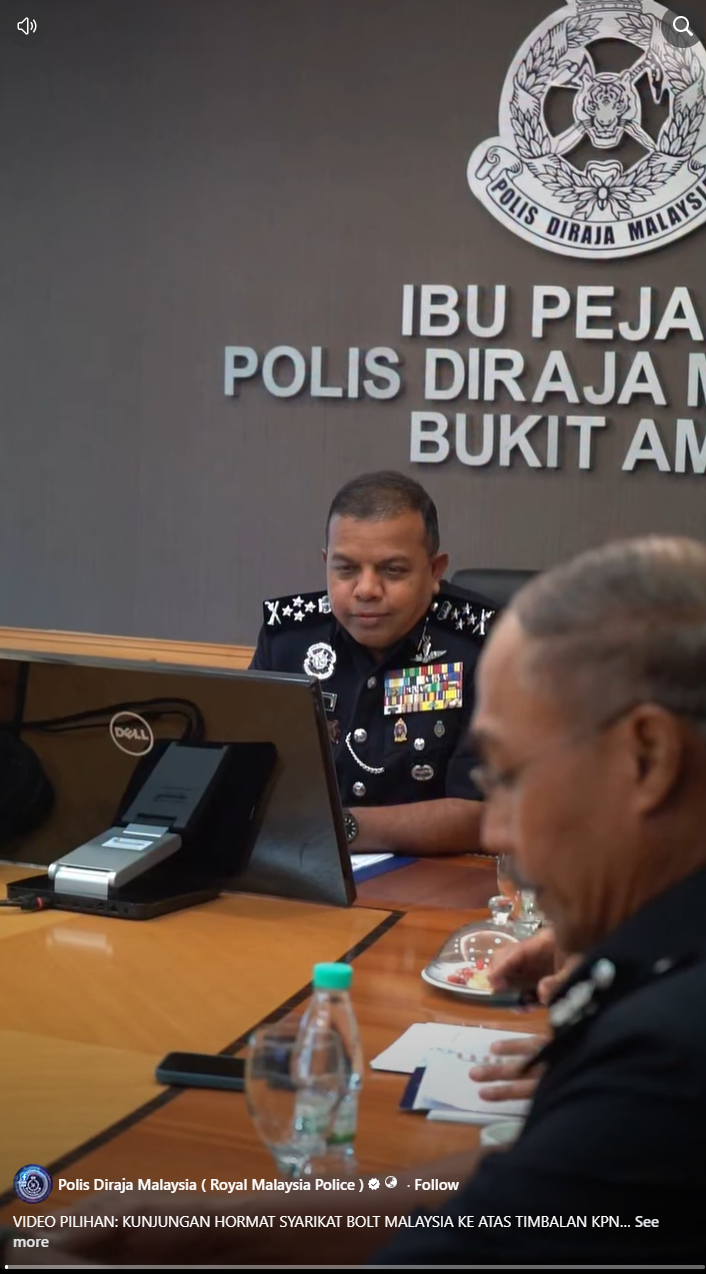 Video Pilihan Kunjungan Hormat Syarikat Bolt Malaysia Ke Atas Timbalan Kpn