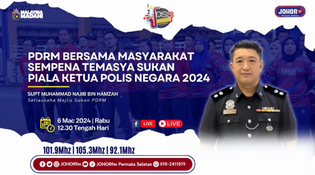Live Pdrm Bersama Masyarakat Sempena Temasya Sukan Piala Ketua Polis Negara Tahun 2024