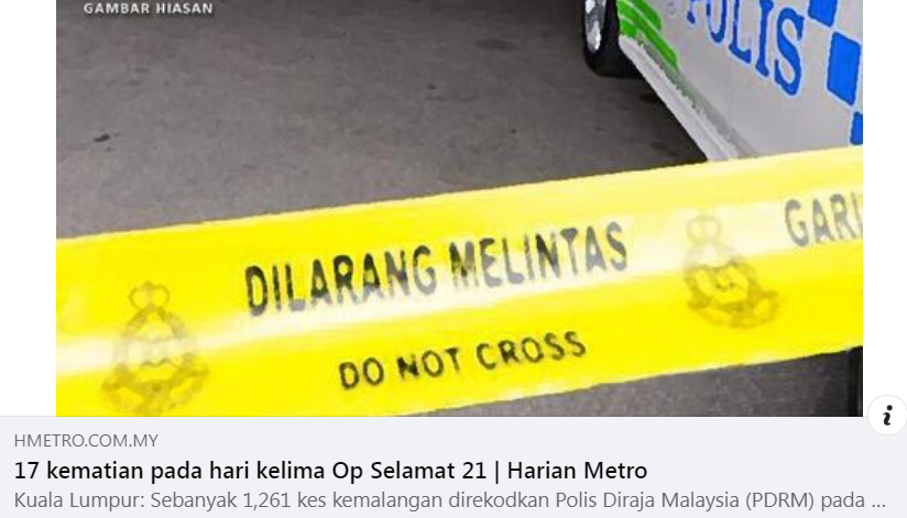 Artikel Pilihan Op Selamat 21 17 Kematian Pada Hari Kelima Pengarah Jspt