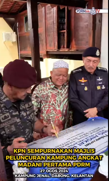 Video Pilihan Kpn Sempurnakan Majlis Peluncuran Kampung Angkat Madani Pertama Pdrm