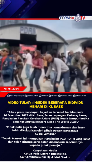 Video Tular Insiden Beberapa Individu Menari Di Kl Base