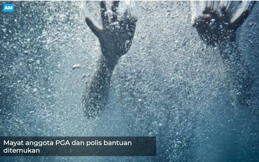 Artikel Pilihan Dua Anggota Keselamatan Hilang Ditemui Lemas