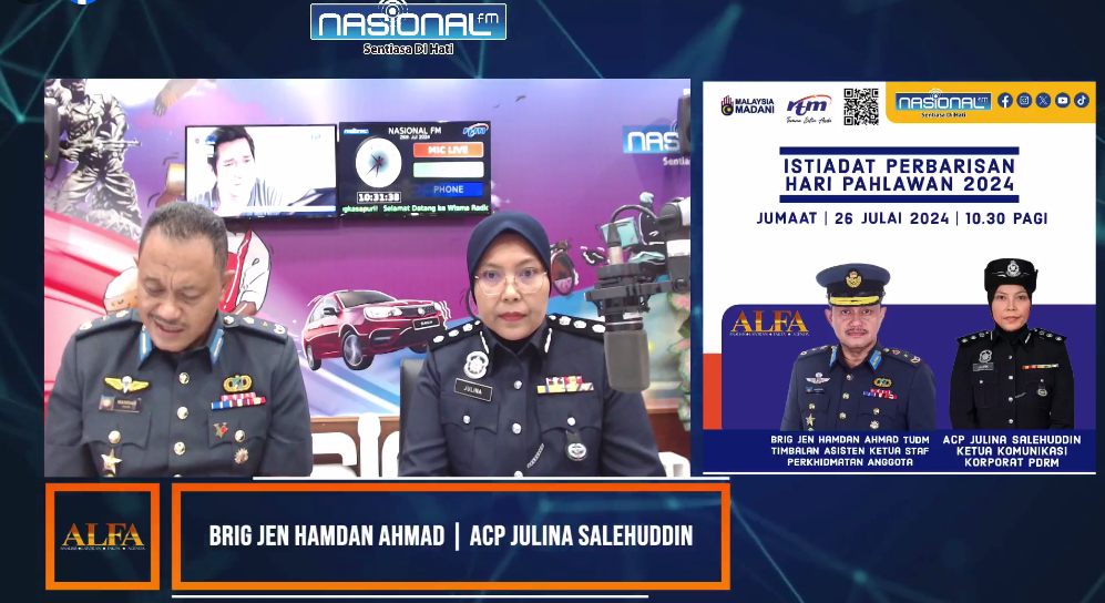 Live Segmen Alfa Di Nasional Fm Istiadat Perbarisan Hari Pahlawan 2024