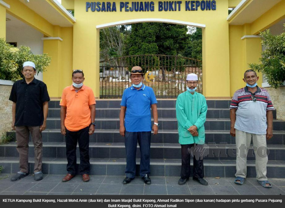 Artikel Pilihan Pusara Pejuang Bukit Kepong Kekal Terpelihara