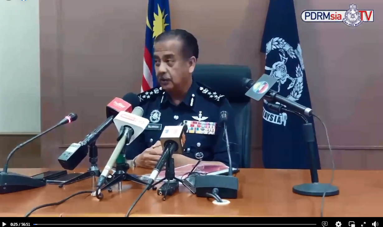 RAKAMAN: SIDANG MEDIA TIMBALAN KETUA POLIS NEGARA