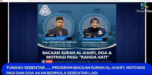 [LIVE] PROGRAM BACAAN SURAH AL-KAHFI, DOA DAN MOTIVASI PAGI