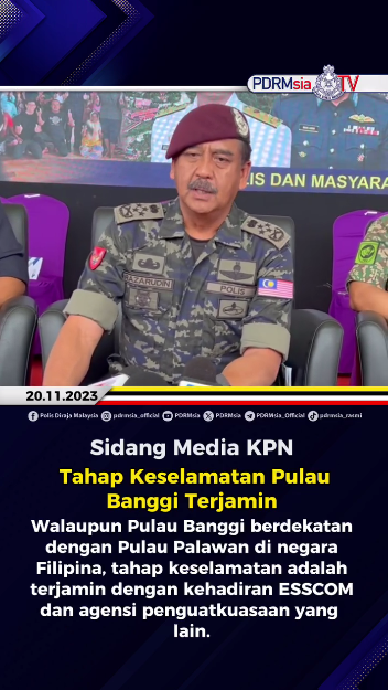 Video Pilihan Tahap Keselamatan Pulau Banggi Terjamin
