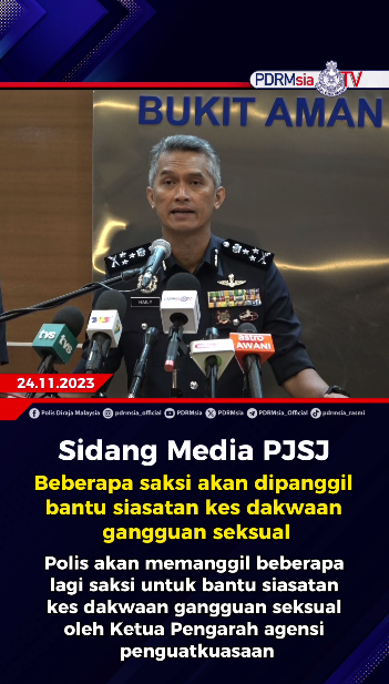 Video Pilihan Beberapa Saksi Akan Dipanggil Bantu Siasatan Kes Dakwaan Gangguan Seksual