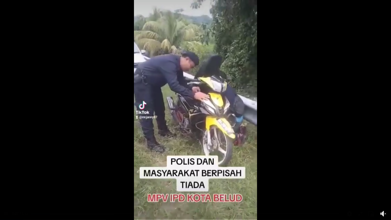 Biarjasajadikenangan Video Pilihan Anggota Mpv Ipd Kota Belud Bantu Pengguna Jalan Raya Yang Mengalami Kerosakan Motosikal