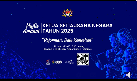 Live Majlis Amanat Ketua Setiausaha Negara Tahun 2025