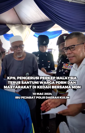 Video Pilihan Kpn Pengerusi Perkep Malaysia Terus Santuni Warga Pdrm Dan Masyarakat Di Kedah Bersama Mdn