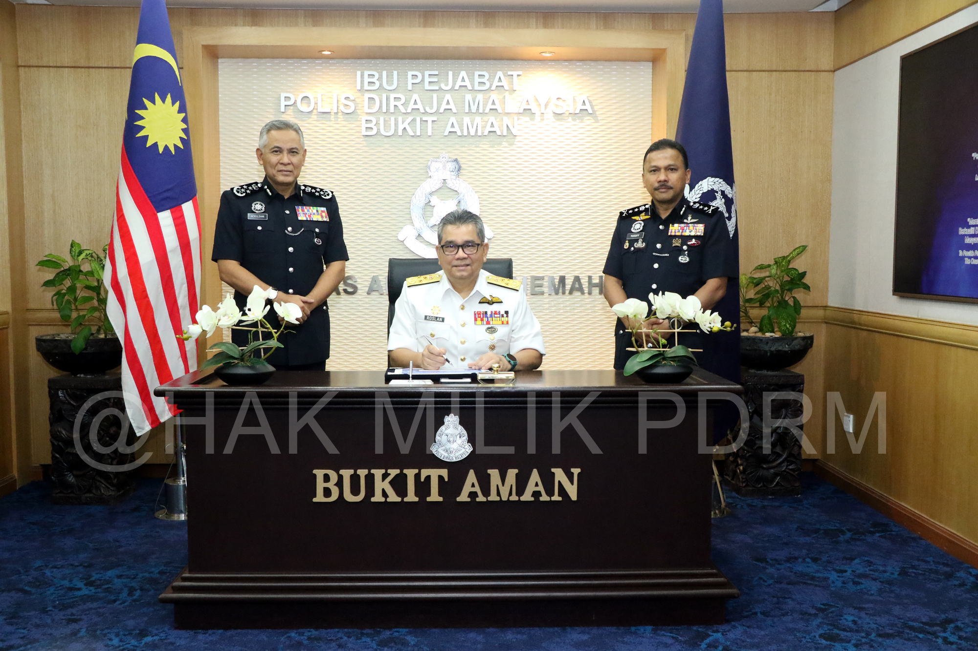 KPN TERIMA KUNJUNGAN HORMAT KOMANDER NTF