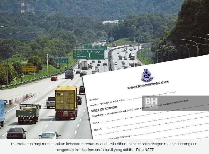 Pkpb Pkpp Covid 19 Artikel Pilihan Isi Borang Rentas Negeri Hanya Di Balai Polis