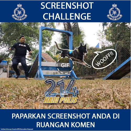 Hari Polis Ke 214 Jom Sertai Screenshot Challenge