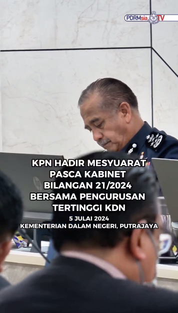 Video Pilihan Kpn Hadir Mesyuarat Pasca Kabinet Bilangan 21 2024 Bersama Pengurusan Tertinggi Kdn