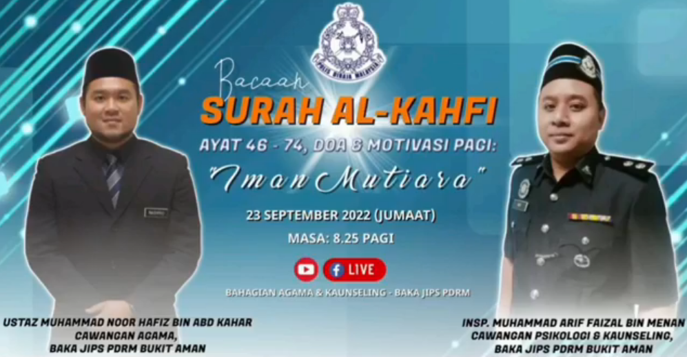 [LIVE] PROGRAM BACAAN SURAH AL-KAHFI, DOA DAN MOTIVASI PAGI