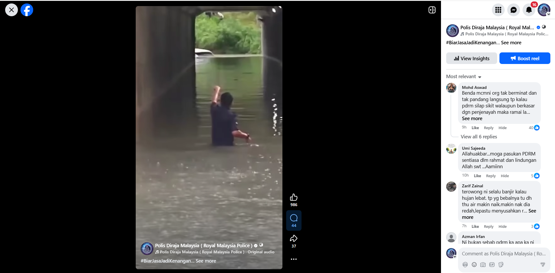 Video Pilihan Prihatin Tanpa Henti Anggota Mpv Ipd Petaling Jaya Bantu Mangsa Banjir
