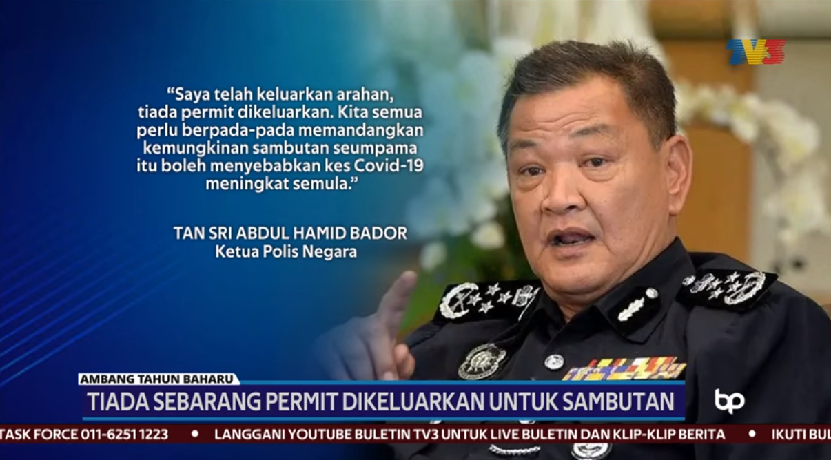 Pkpp Covid 19 Video Pilihan Amaran Orang Ramai Dilarang Berkumpul Untuk Sebarang Sambutan Ambang Tahun Baharu