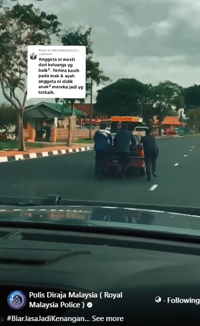 #BiarJasaJadiKenangan VIDEO PILIHAN: POLIS DAN MASYARAKAT BERPISAH TIADA