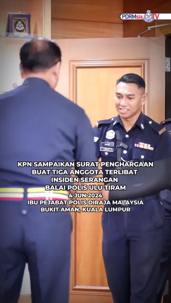 Video Pilihan Kpn Sampaikan Surat Penghargaan Buat Tiga Anggota Terlibat Insiden Serangan Balai Polis Ulu Tiram