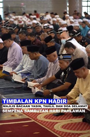 Video Pilihan Hari Pahlawan Tahun 2024 Timbalan Kpn Hadir Majlis Bacaan Yasin Tahlil Dan Doa Selamat