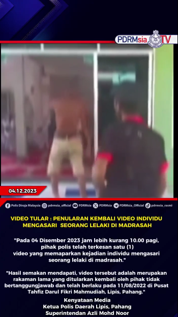 Video Tular Penularan Kembali Video Individu Mengasari Seorang Lelaki Di Madrasah