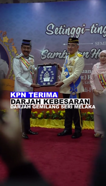 Video Pilihan Kpn Terima Darjah Kebesaran Darjah Gemilang Seri Melaka