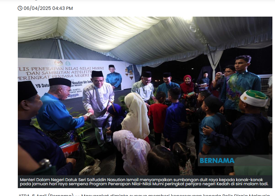 Artikel Pilihan Beri Kepercayaan Kepada Polis Siasat Insiden Putra Heights Mdn