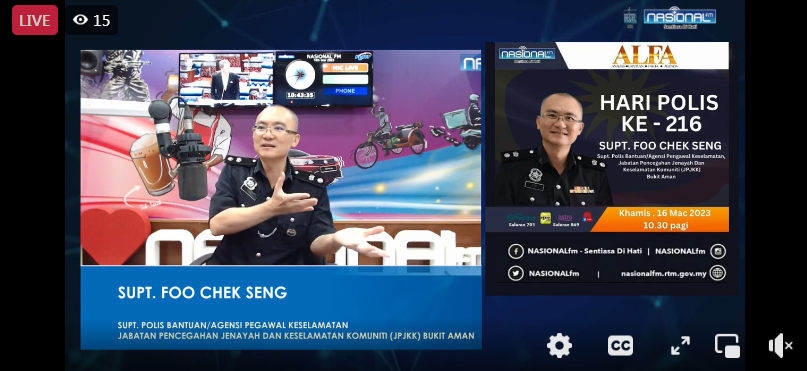 Live Hari Polis Ke 216 Segmen Alfa Nasional Fm