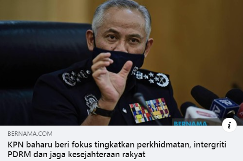 Siri Sidang Media Khas Kpn Kpn Baharu Beri Fokus Tingkatkan Perkhidmatan Intergriti Pdrm Dan Jaga Kesejahteraan Rakyat