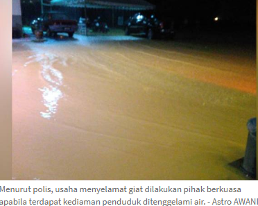 Pkpp Covid 19 Berita Bencana 10 Kawasan Di Gua Musang Dilanda Banjir Kilat