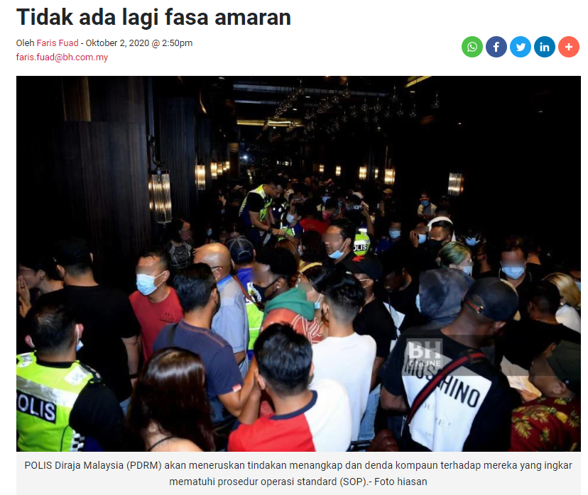 Pkpp Covid 19 Artikel Pilihan Operasi Pkpp Tidak Ada Lagi Fasa Amaran Timbalan Kpn