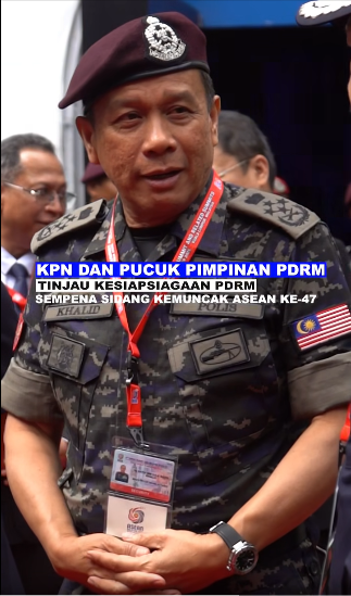 VIDEO PILIHAN: KPN DAN PUCUK PIMPINAN TINJAU KESIAPSIAGAAN PDRM SEMPENA SIDANG KEMUNCAK ASEAN KE-47