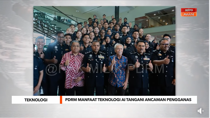 Video Pilihan Pdrm Manfaat Teknologi Ai Tangani Ancaman Pengganas Timbalan Kpn