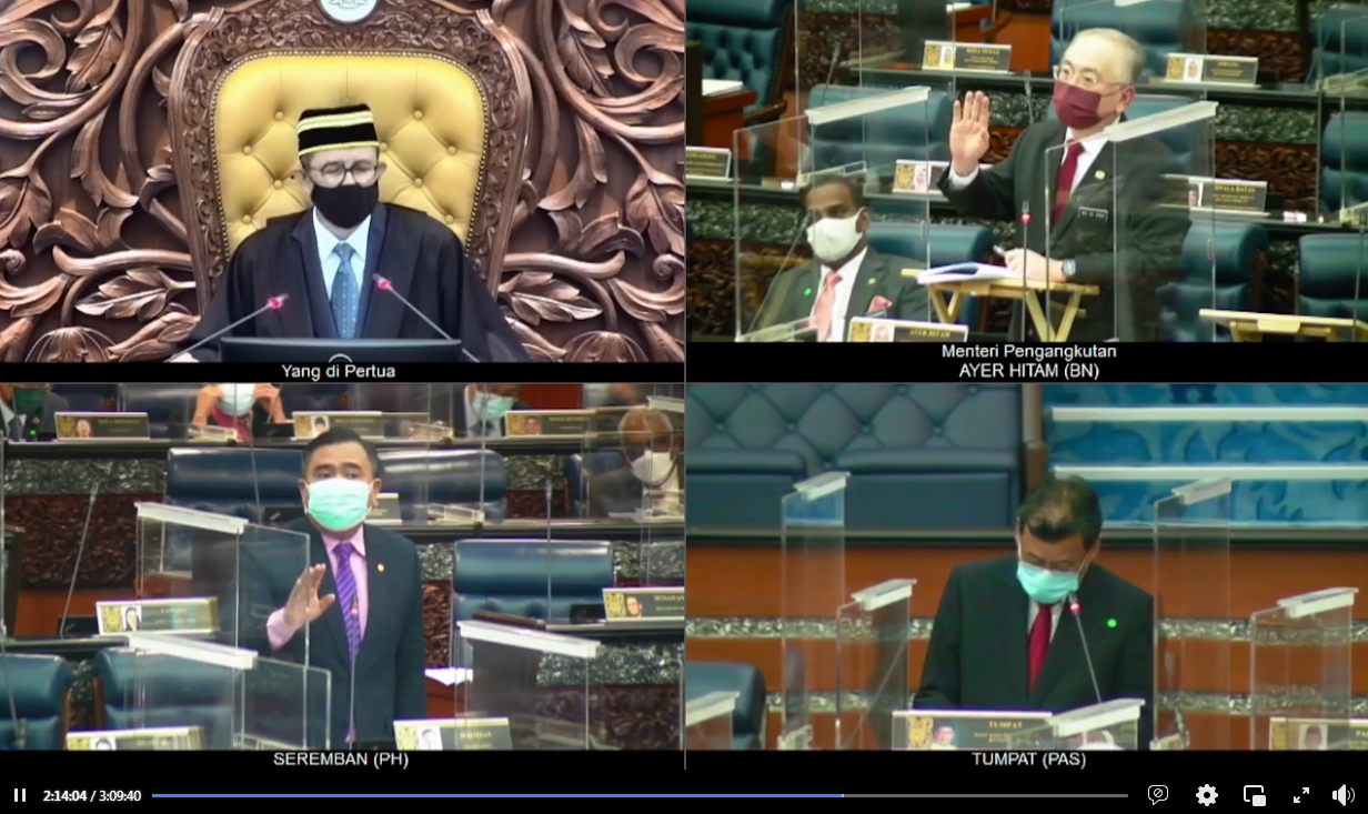 Saksikan Sesi Penggulungan Perbahasan Rancangan Malaysia Ke 12 Kementerian Dalam Negeri