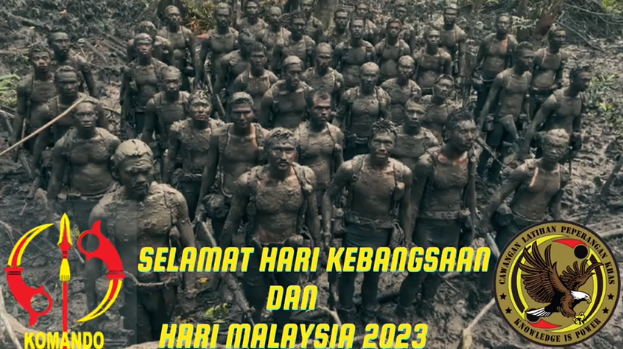 Video Pilihan Hari Kebangsaan 2023 Laungan Keramat Peserta Kursus Asas 69 Komando Siri 1 2023