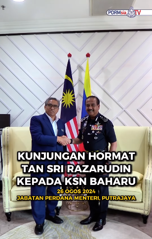 Video Pilihan Kunjungan Hormat Tan Sri Razarudin Kepada Ksn Baharu