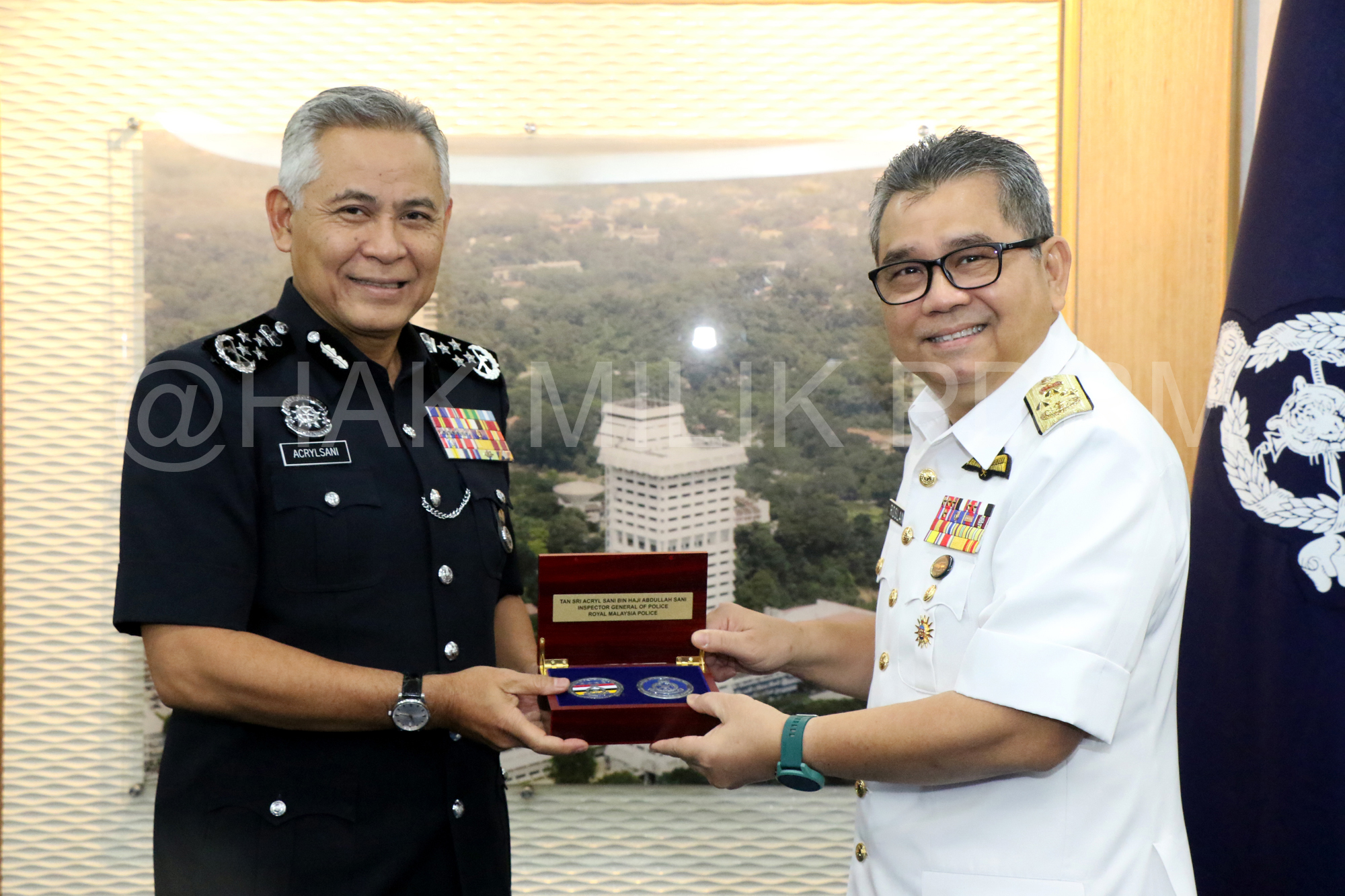 KPN TERIMA KUNJUNGAN HORMAT KOMANDER NTF