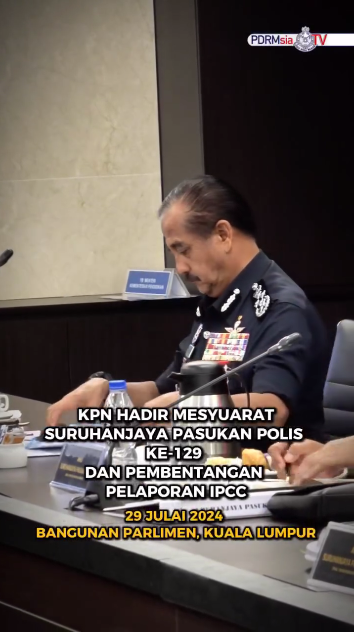 Video Pilihan Kpn Hadir Mesyuarat Suruhanjaya Pasukan Polis Ke 129 Dan Pembentangan Pelaporan Ipcc