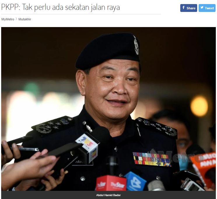 Pkpp Covid 19 Artikel Pilihan Pkpp Tak Perlu Ada Sekatan Jalan Raya Kpn